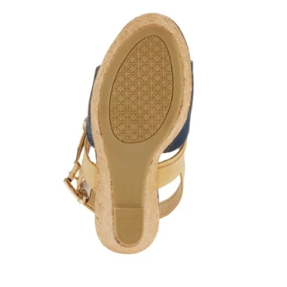 Forever Young tasseled high wedge boho-inspired sandal W/ 3.5'' heel 💙 - Picture 6 of 6